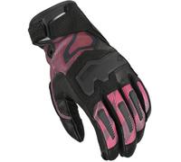 Macna Haros 2.0 Guanti da moto da donna, nero-rosa, taglia XS per donne