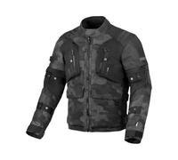 Macna Higera Giacca, Nero/Grigio, XL Unisex-Adulto