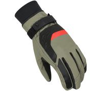 Macna Horizone RTX guanti da moto impermeabili, nero-verde, taglia M per maschi