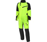 Macna Hydra 3.0 Costume da pioggia per moto monopezzo, nero/giallo, Taglia S