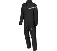 Macna Hydra 3.0 Costume da pioggia per moto monopezzo, nero, Taglia L