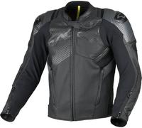Macna Ignite giacca in pelle da moto traforata, nero, Taglia 54