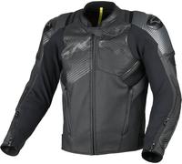Macna Ignite giacca in pelle da moto traforata, nero, taglia 54 per maschi