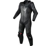 Macna Ignite Tuta in pelle da moto monopezzo traforata, nero, taglia 52 per maschi