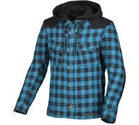 Macna Inland Plaid Giacca tessile moto, blu, taglia XL per maschi