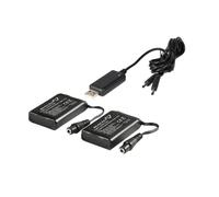 MACNA - KIT BATTERIA+CARICATORE USB 7,4V 2,2A GUANTI/CALZE