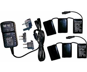 MACNA KIT COMPLETO BATTERIE CARICATORE 12 VOLT 3.0 Ah