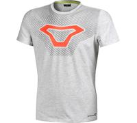 Macna Logo, maglietta 3XL male Grigio Chiaro/Arancione Fluo