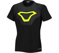 Macna Logo, maglietta donna M female Nero/Giallo Fluo