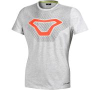 Macna Logo, maglietta donna XL female Grigio Chiaro/Arancione Fluo