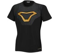 Macna Logo T-shirt donna, nero-giallo, taglia 2XL per donne