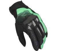 Macna Mana Guanti da moto, nero/verde, Taglia M