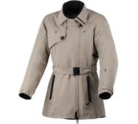 Macna Motique impermeabile Giacca tessile moto da donna, beige, Taglia XS