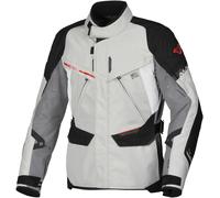 Macna Mundial impermeabile Moto Tessile Giacca, nero-grigio, taglia XL per maschi