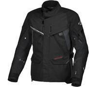 Macna Mundial impermeabile Moto Tessile Giacca, nero, Taglia S