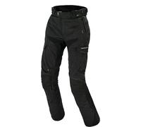 Macna Novado impermeabile Pantaloni tessili da moto da donna, nero, taglia L per donne