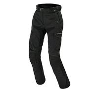 Macna Novado impermeabile Pantaloni tessili da moto da donna, nero, Taglia Lang S