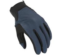 Macna Obtain Leather Guanti da moto, nero-blu, taglia S per maschi