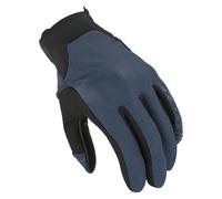 Macna Guanti da moto Obtain Leather Pelle perforata Blu/Nero XXL Uomo