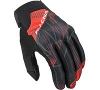 Macna Obtain Leather, guanti L male Nero/Rosso/Bianco