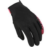 Macna Obtain Leather Guanti da moto da donna, nero-rosa, taglia M per donne