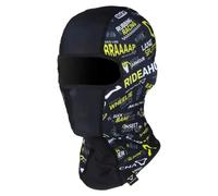 Macna Ark Passamontagna, nero/giallo, Taglia unica