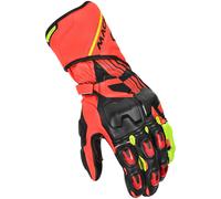 Macna Powertrack Guanti da moto, nero-rosso, taglia S per maschi