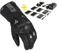 Macna Progress 2.0 RTX DL kit guanti da moto impermeabili riscaldabili, nero, Taglia XL