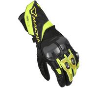 Macna Protego Guanti da moto, nero-giallo, taglia 2XL per maschi