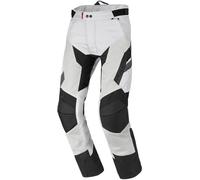 Macna Qargon Pantaloni tessili per motociclette, grigio/nero, Taglia L