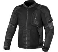 Macna Raddic Camo Giacca tessile moto, nero-multicolore, taglia 2XL per maschi
