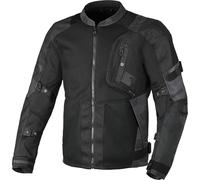 Macna Raddic Camo Giacca tessile moto, nero/mimetismo, Taglia 3XL