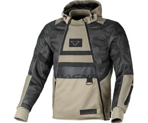 Macna Rebelite Giacca tessile da moto, Sabbia/Nero, Taglia M