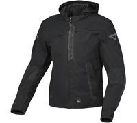 Macna Riggor impermeabile Moto Tessile Giacca, nero, Taglia L
