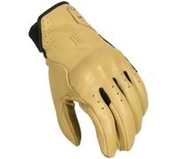 Macna Rouge perforato Guanti Moto Donna, nero-beige, taglia XL per donne