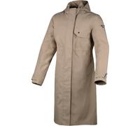 Macna Swan Cappotto antipioggia da moto da donna, beige, Taglia S