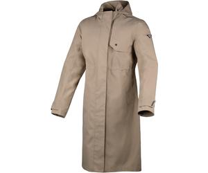 Macna Swan Cappotto antipioggia da moto da donna, beige, Taglia S
