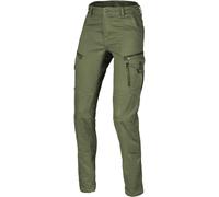 Macna Pantaloni tessili da moto Takar Donna Verde Corti Taglia 34