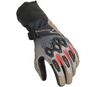 Macna Tanamax Guanti da moto, marrone/nero, Taglia XL