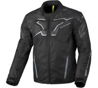 Macna Tazar 2.0, giacca tessile impermeabile M male Nero/Grigio