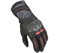 Macna Tempo 2.0 Guanti da moto, nero/rosso, Taglia M