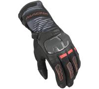 Macna Tempo 2.0 Guanti da moto, nero/rosso, Taglia XL