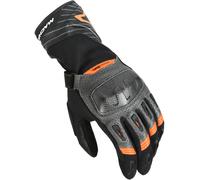 Macna Tempo Guanti da moto traforati, nero-arancione, taglia 3XL per maschi