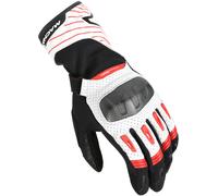 Macna Tempo, guanti L male Nero/Bianco/Rosso