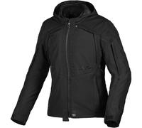 Macna Territor Giacca tessile impermeabile per moto da donna, nero, Taglia XL