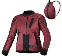 Macna Torida Giacca tessile moto da donna, rosso, taglia XL per donne