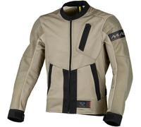 Macna Torido Giacca tessile da moto, nero-beige, taglia 2XL per maschi