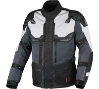 Macna Touros impermeabile Giacca tessile moto, nero-grigio, taglia M per maschi