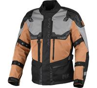 Macna Touros impermeabile Giacca tessile moto, nero-marrone, taglia M per maschi
