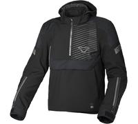 Macna Traffiq impermeabile Moto Tessile Giacca, nero, taglia XL per maschi